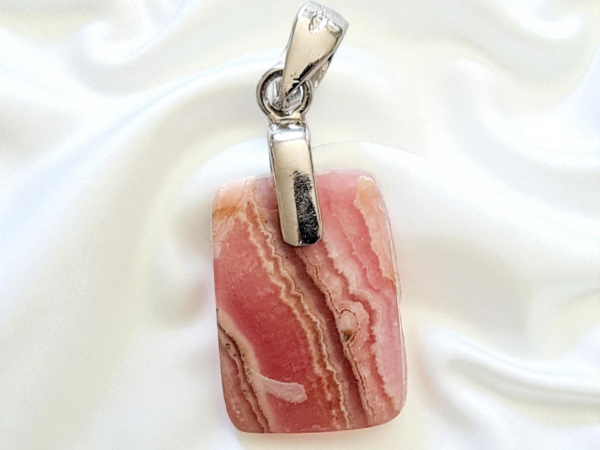 pendentif rhodochrosite 